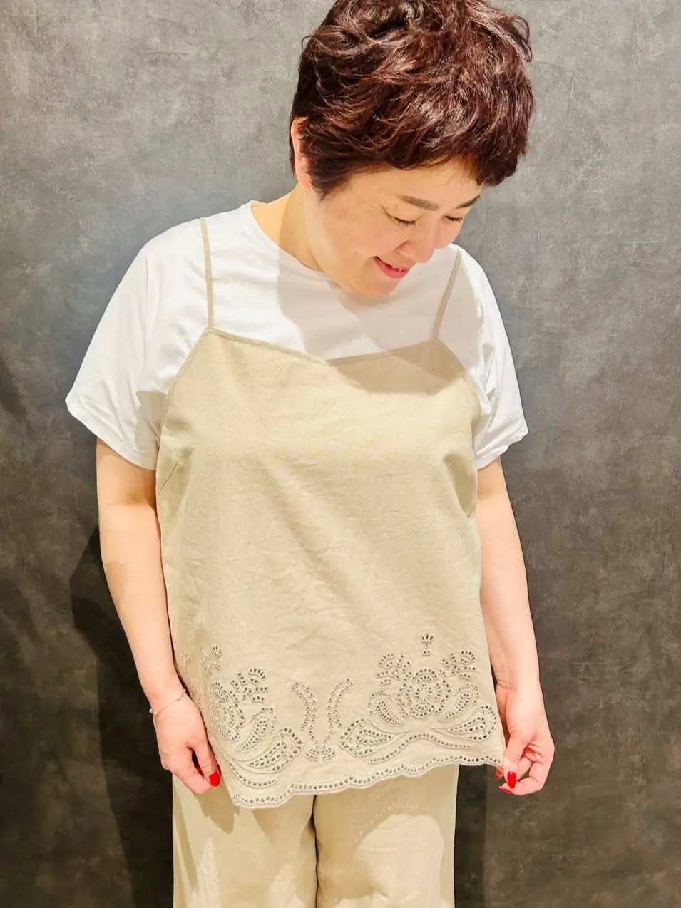 ONWARD CROSSET SELECT 佐藤 コーディネート画像