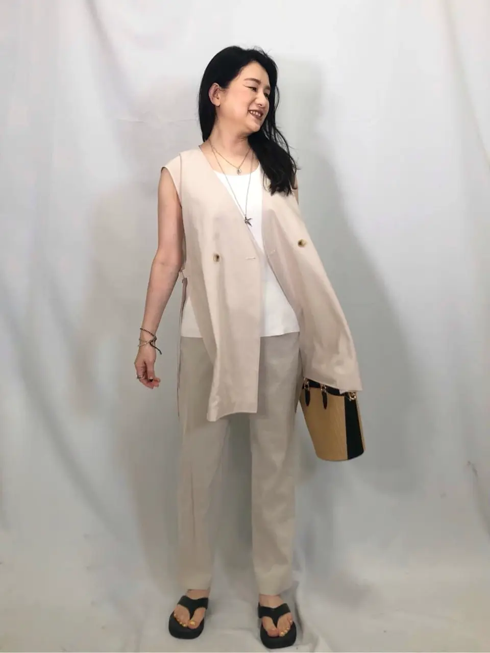 ONWARD CROSSET SELECT 横松 コーディネート画像