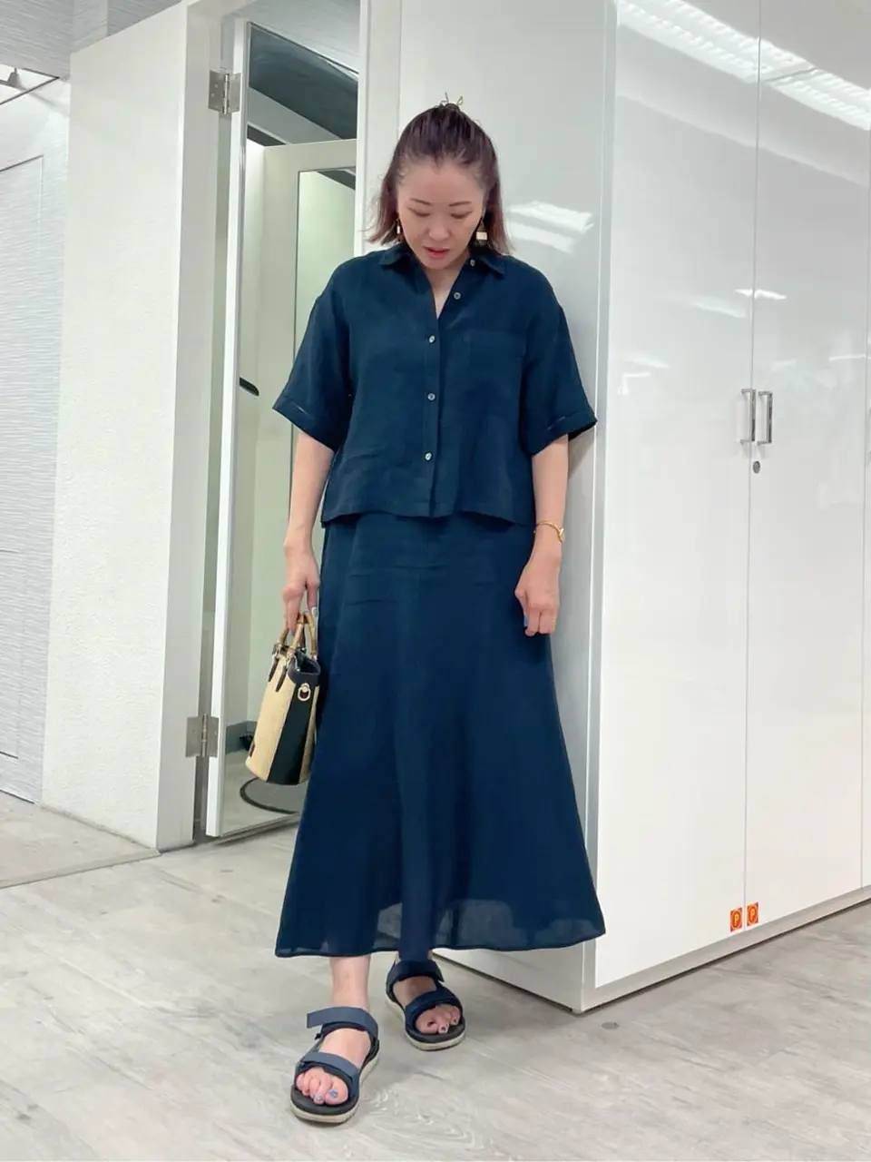  スタッフ コーディネート画像