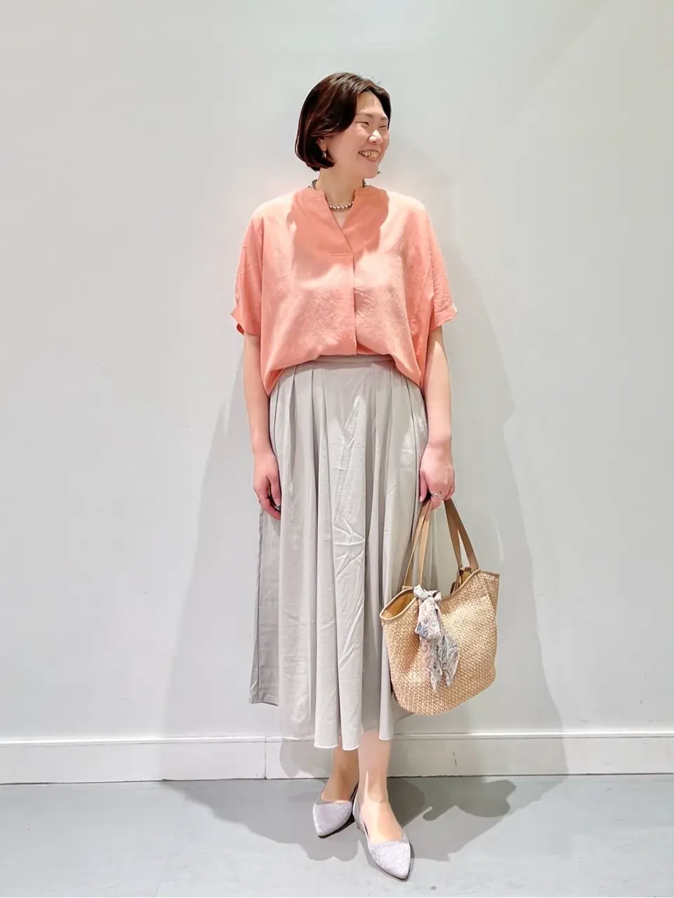 ONWARD CROSSET SELECT 林 コーディネート画像