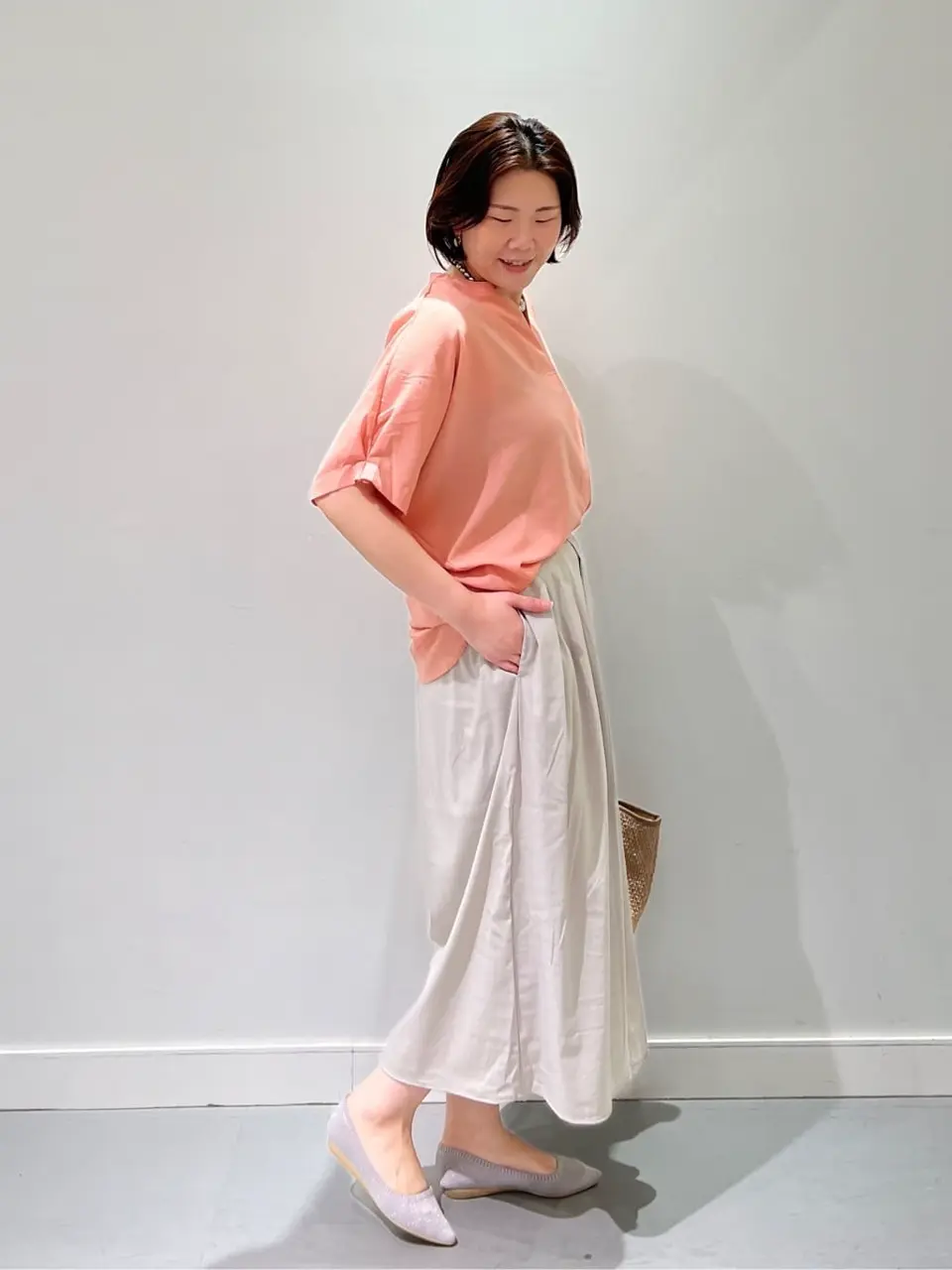 ONWARD CROSSET SELECT 林 コーディネート画像