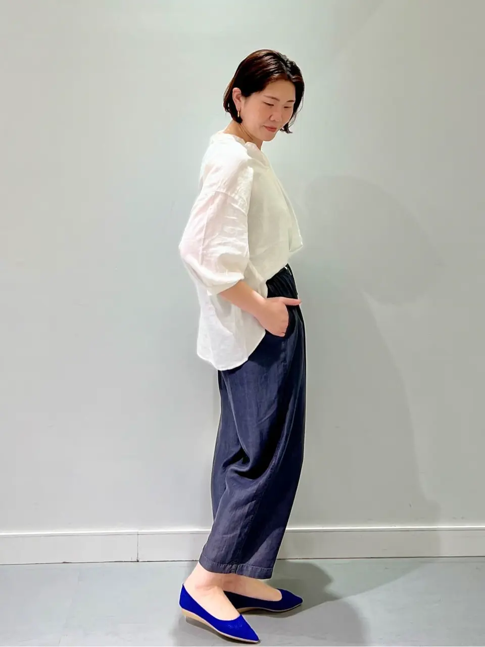 ONWARD CROSSET SELECT 林 コーディネート画像