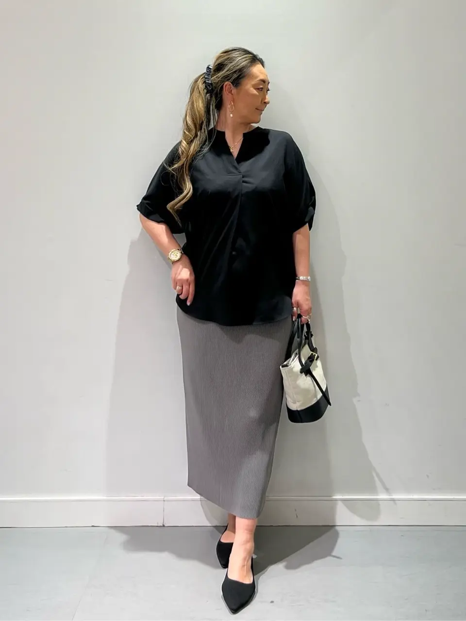  流石　 コーディネート画像