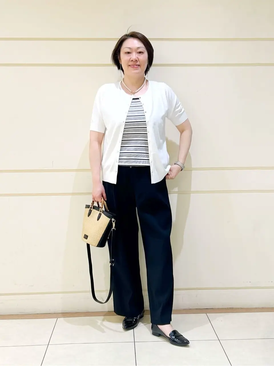 ONWARD CROSSET SELECT 山崎 コーディネート画像