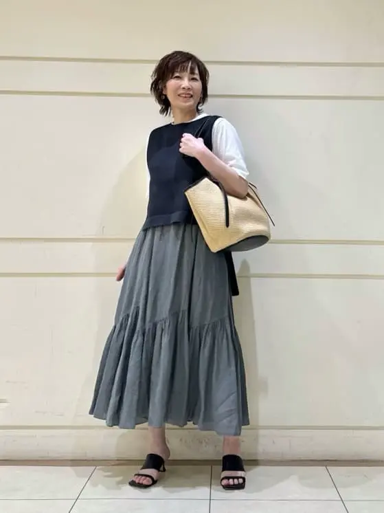 ONWARD CROSSET SELECT maruri コーディネート画像