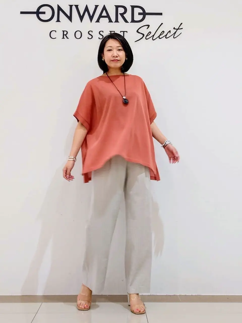 ONWARD CROSSET SELECT スタッフ コーディネート画像