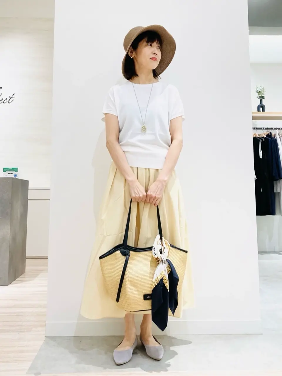 ONWARD CROSSET SELECT Chie コーディネート画像