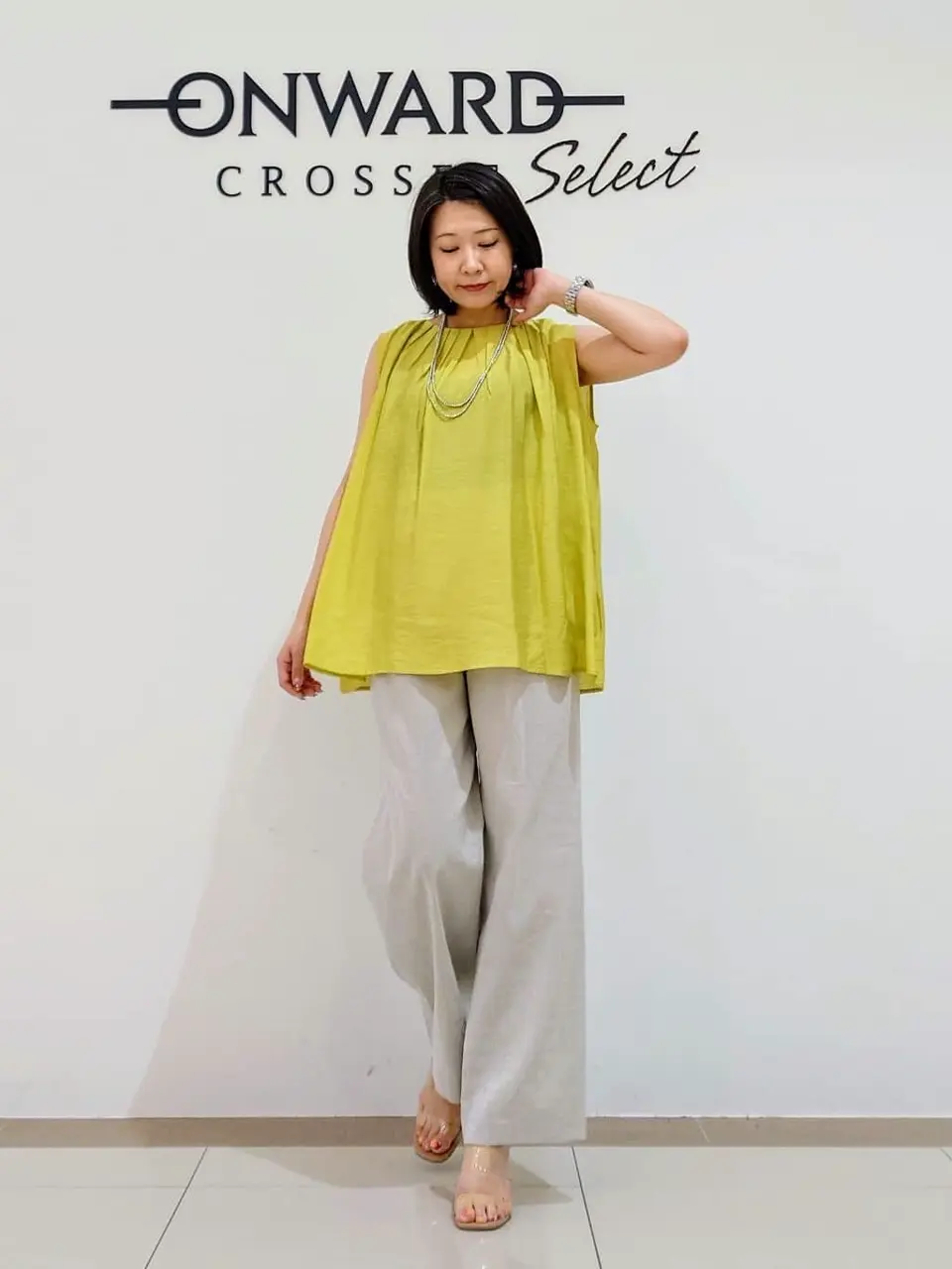 ONWARD CROSSET SELECT スタッフ コーディネート画像