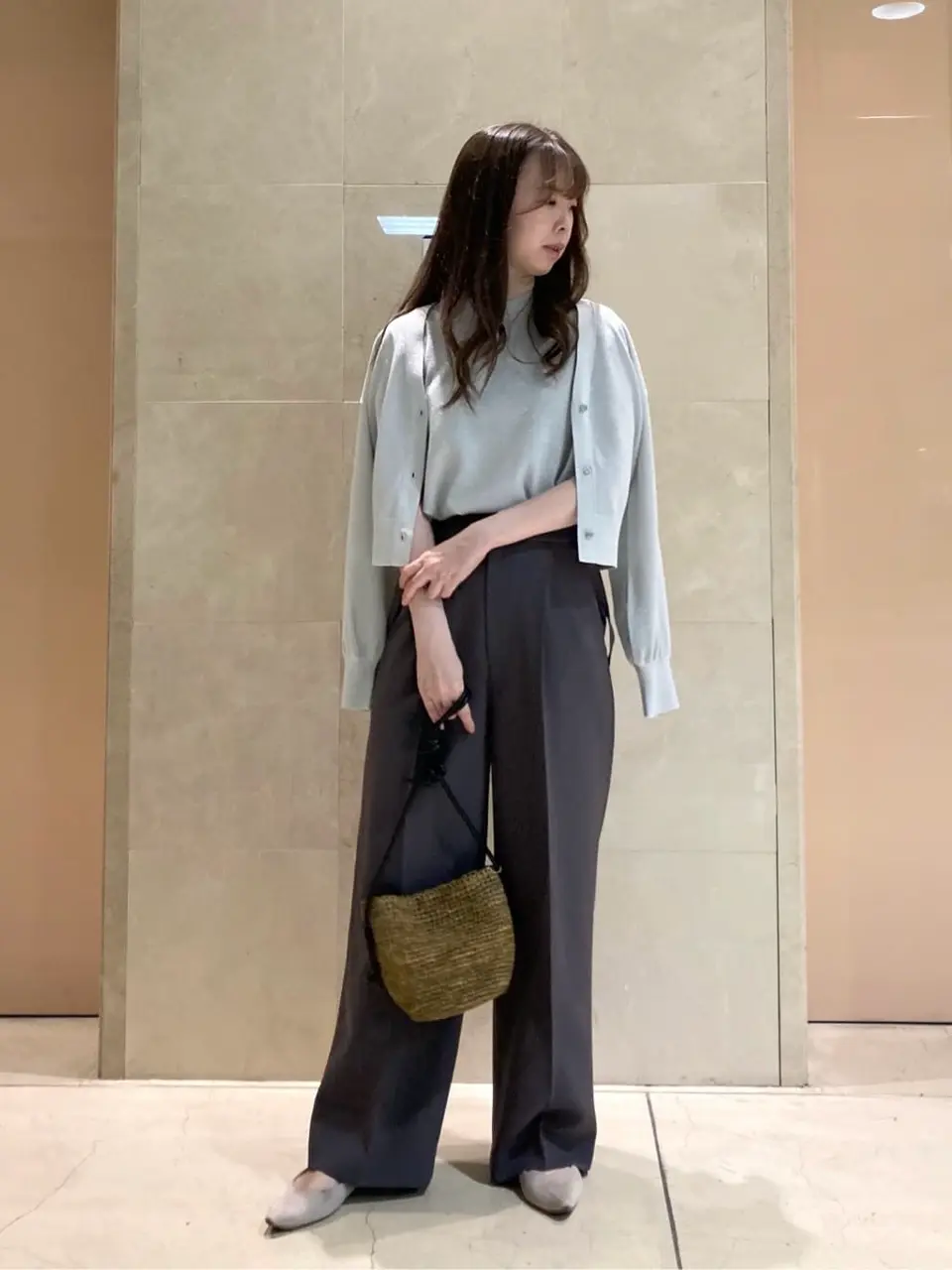 ONWARD CROSSET SELECT 檀 コーディネート画像