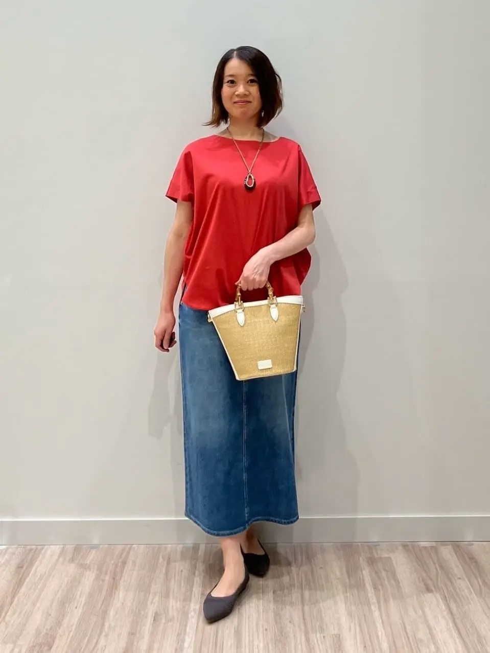 ONWARD CROSSET SELECT 林 コーディネート画像