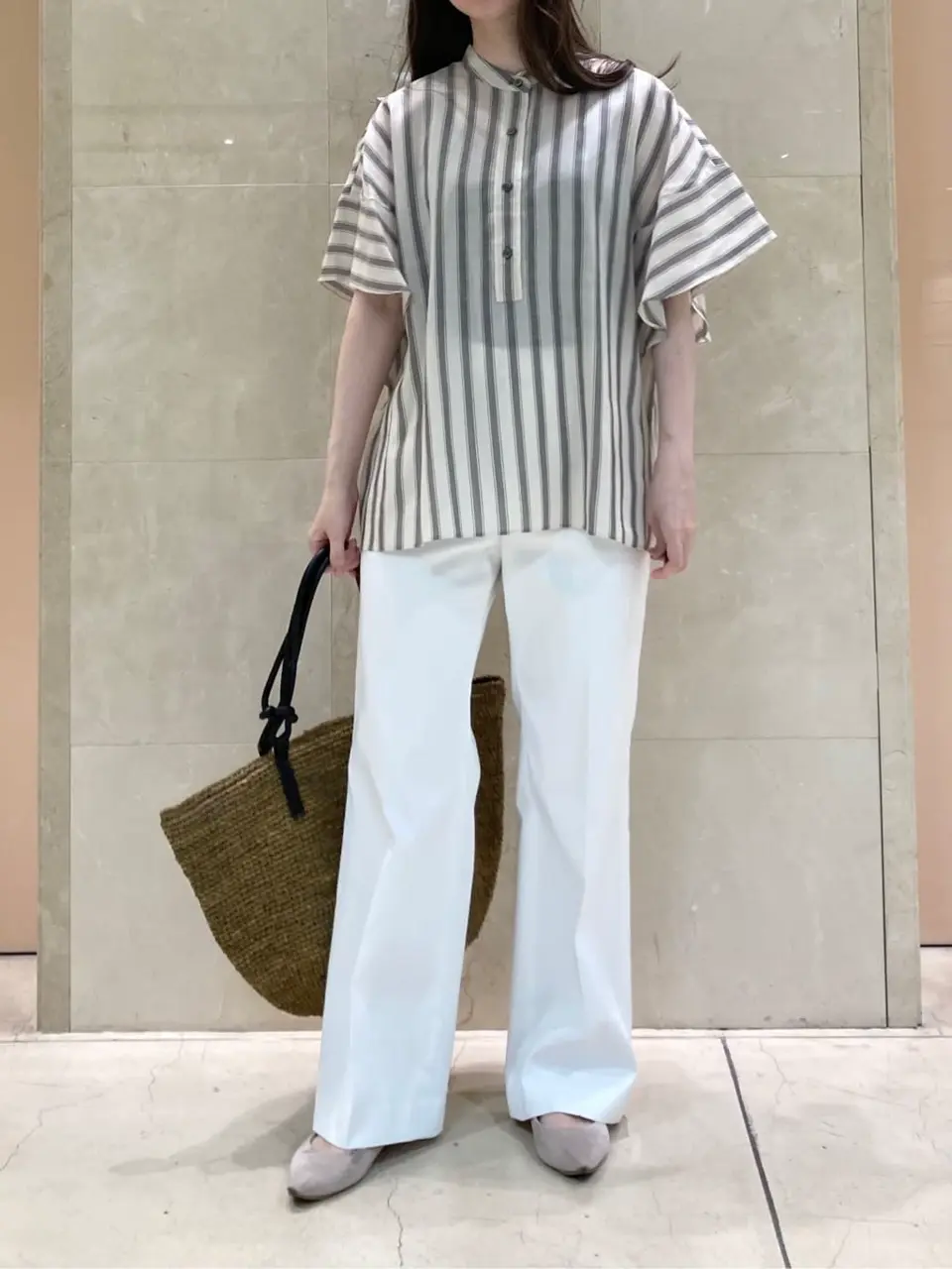 ONWARD CROSSET SELECT 檀 コーディネート画像