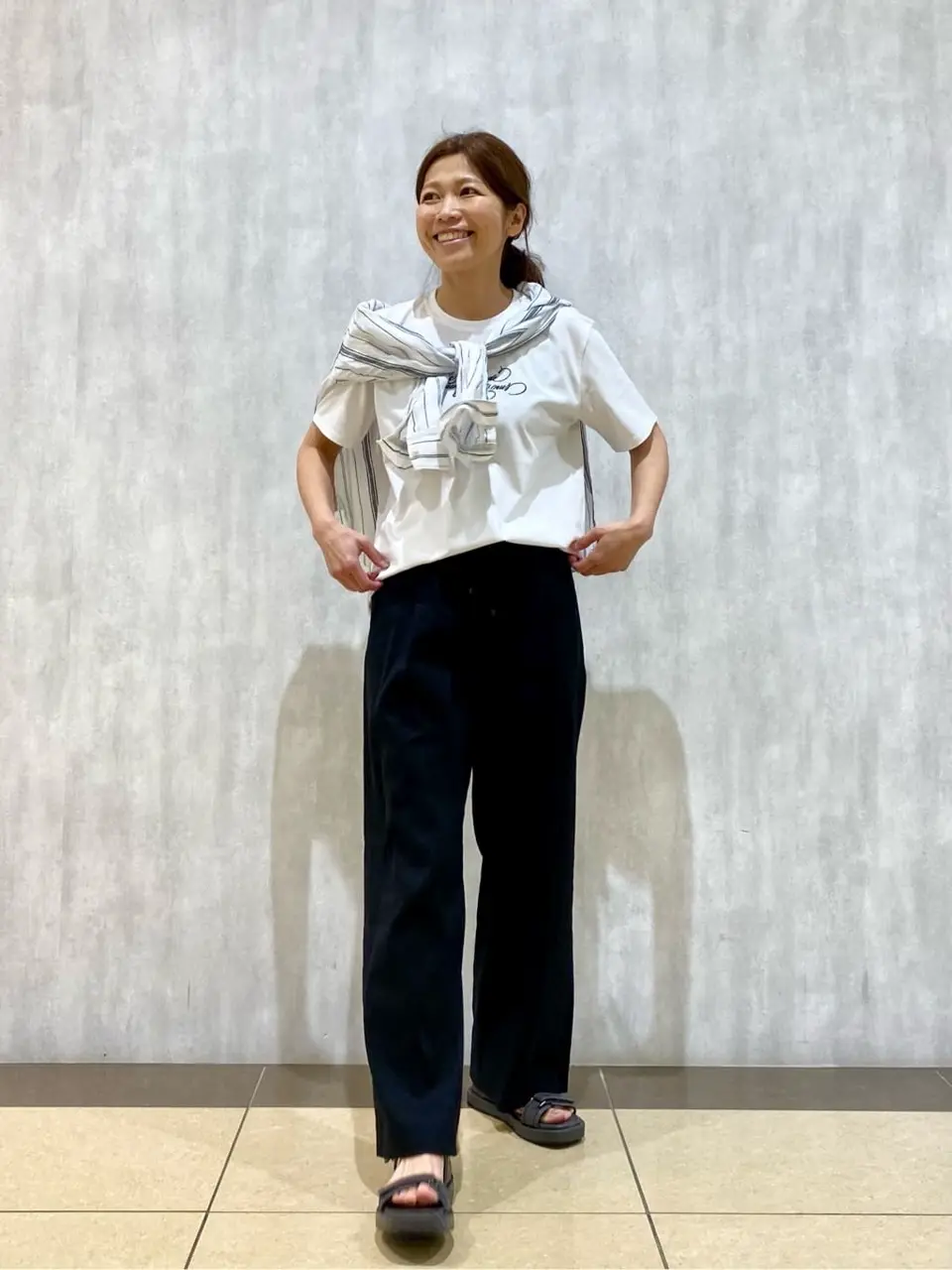 ONWARD CROSSET SELECT 長利 コーディネート画像