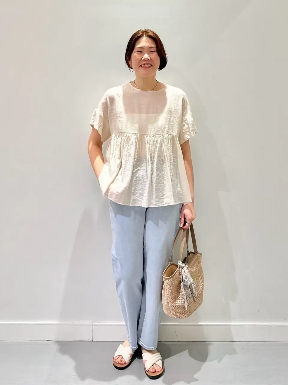 ONWARD CROSSET SELECT 林 コーディネート画像