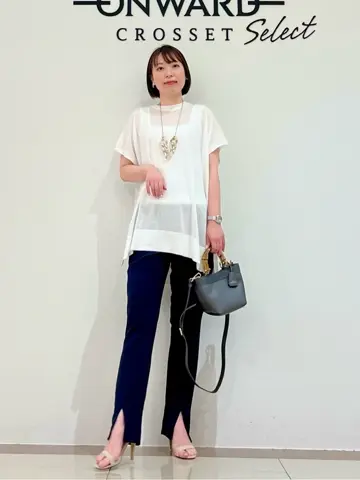 ONWARD CROSSET SELECT スタッフ コーディネート画像