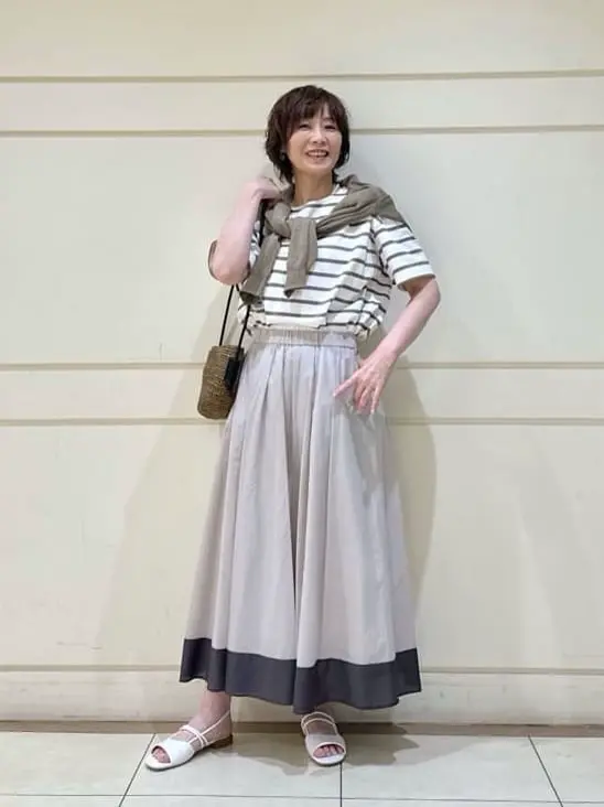 ONWARD CROSSET SELECT maruri コーディネート画像