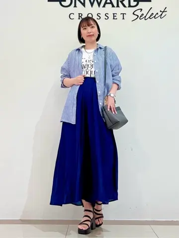 ONWARD CROSSET SELECT スタッフ コーディネート画像