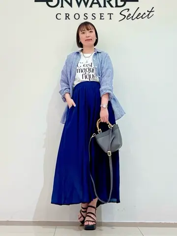 ONWARD CROSSET SELECT スタッフ コーディネート画像