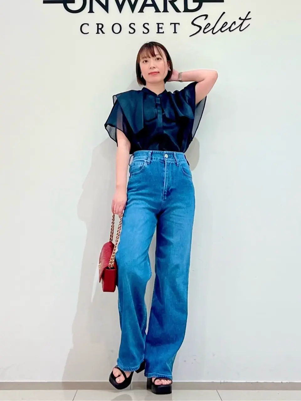 ONWARD CROSSET SELECT スタッフ コーディネート画像