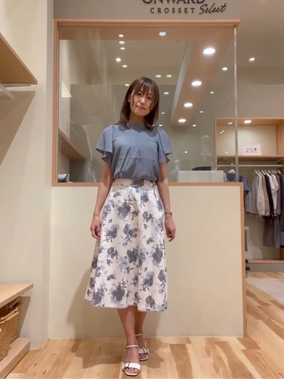 ONWARD CROSSET SELECT スタッフ コーディネート画像