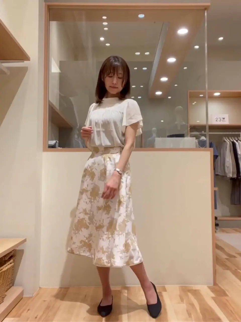 ONWARD CROSSET SELECT スタッフ コーディネート画像