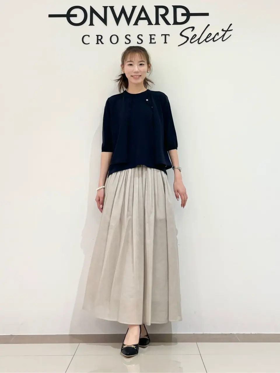 ONWARD CROSSET SELECT スタッフ コーディネート画像