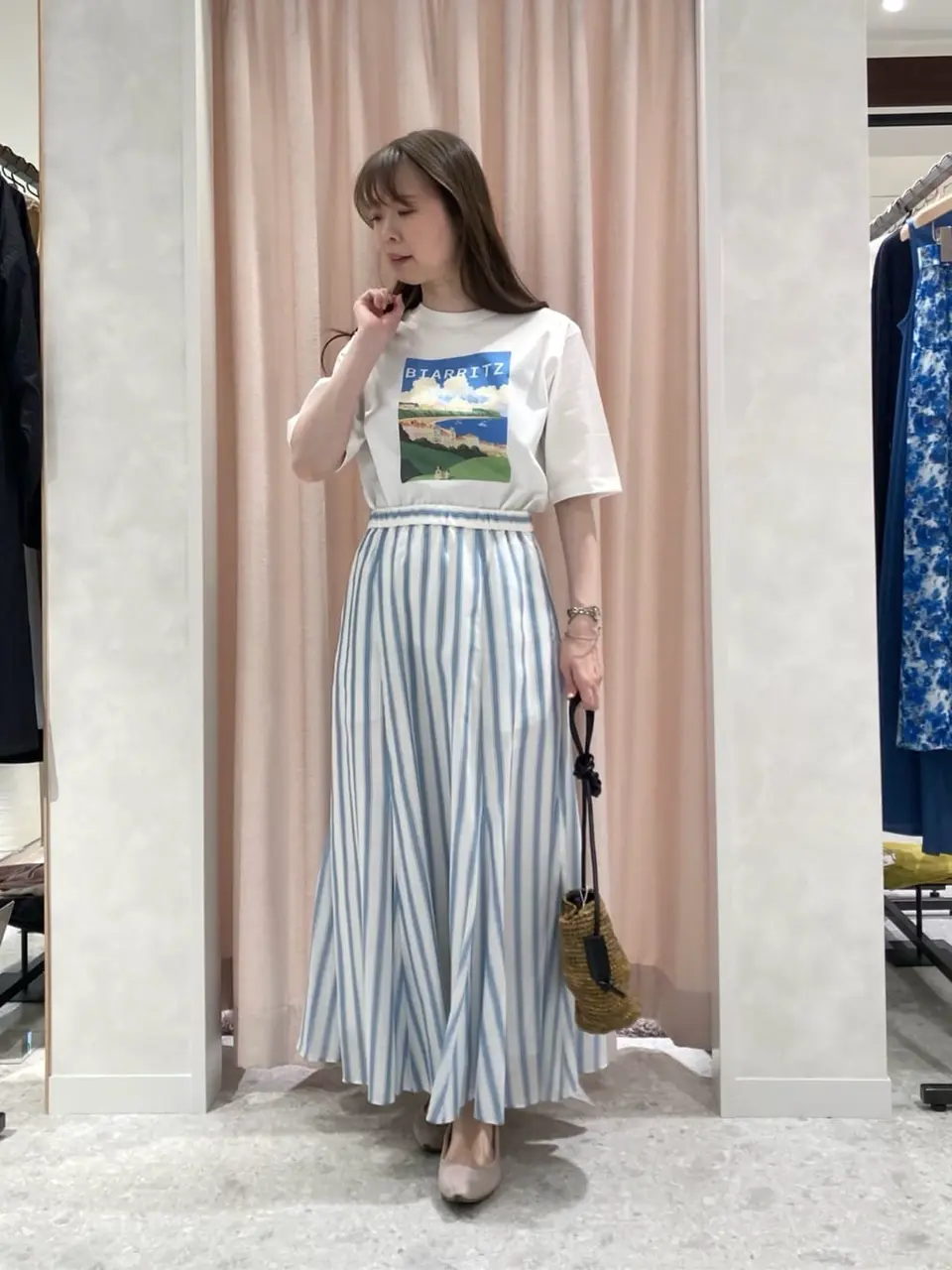 ONWARD CROSSET SELECT 檀 コーディネート画像