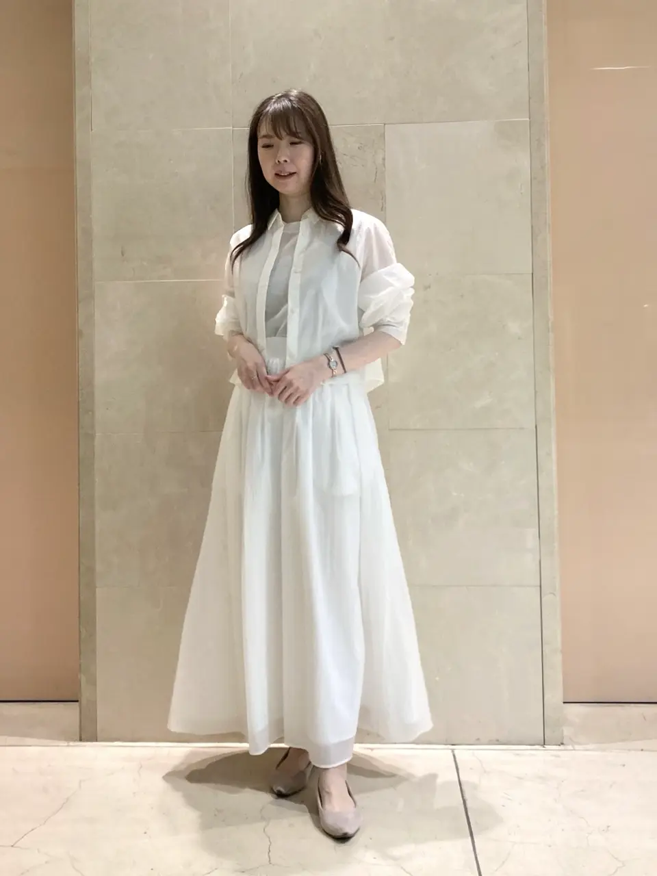 ONWARD CROSSET SELECT 檀 コーディネート画像