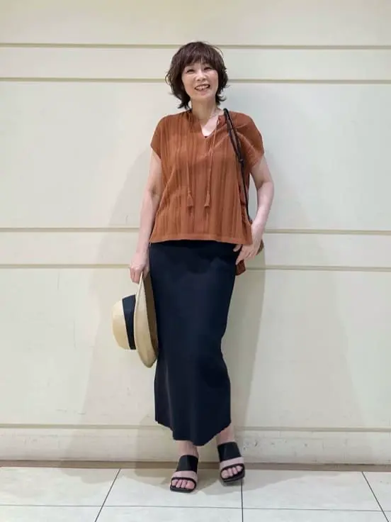 ONWARD CROSSET SELECT maruri コーディネート画像