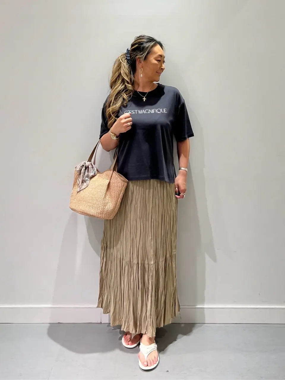  流石　 コーディネート画像