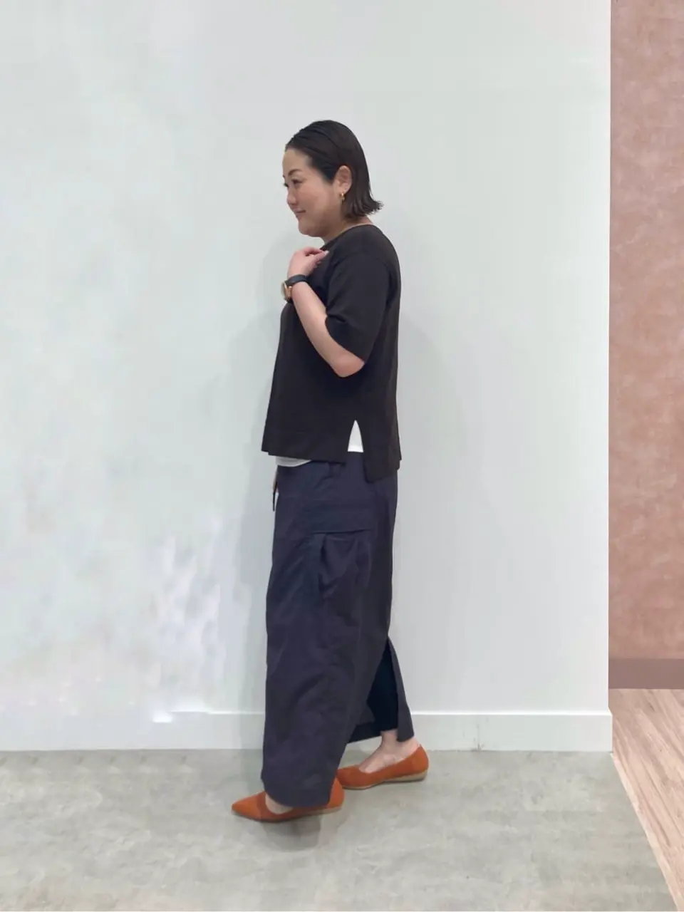 ONWARD CROSSET SELECT 野村 コーディネート画像