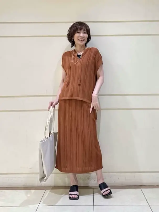 ONWARD CROSSET SELECT maruri コーディネート画像