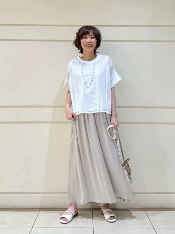 ONWARD CROSSET SELECT maruri コーディネート画像