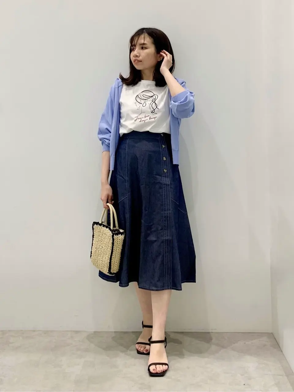 ONWARD CROSSET SELECT 金林 コーディネート画像