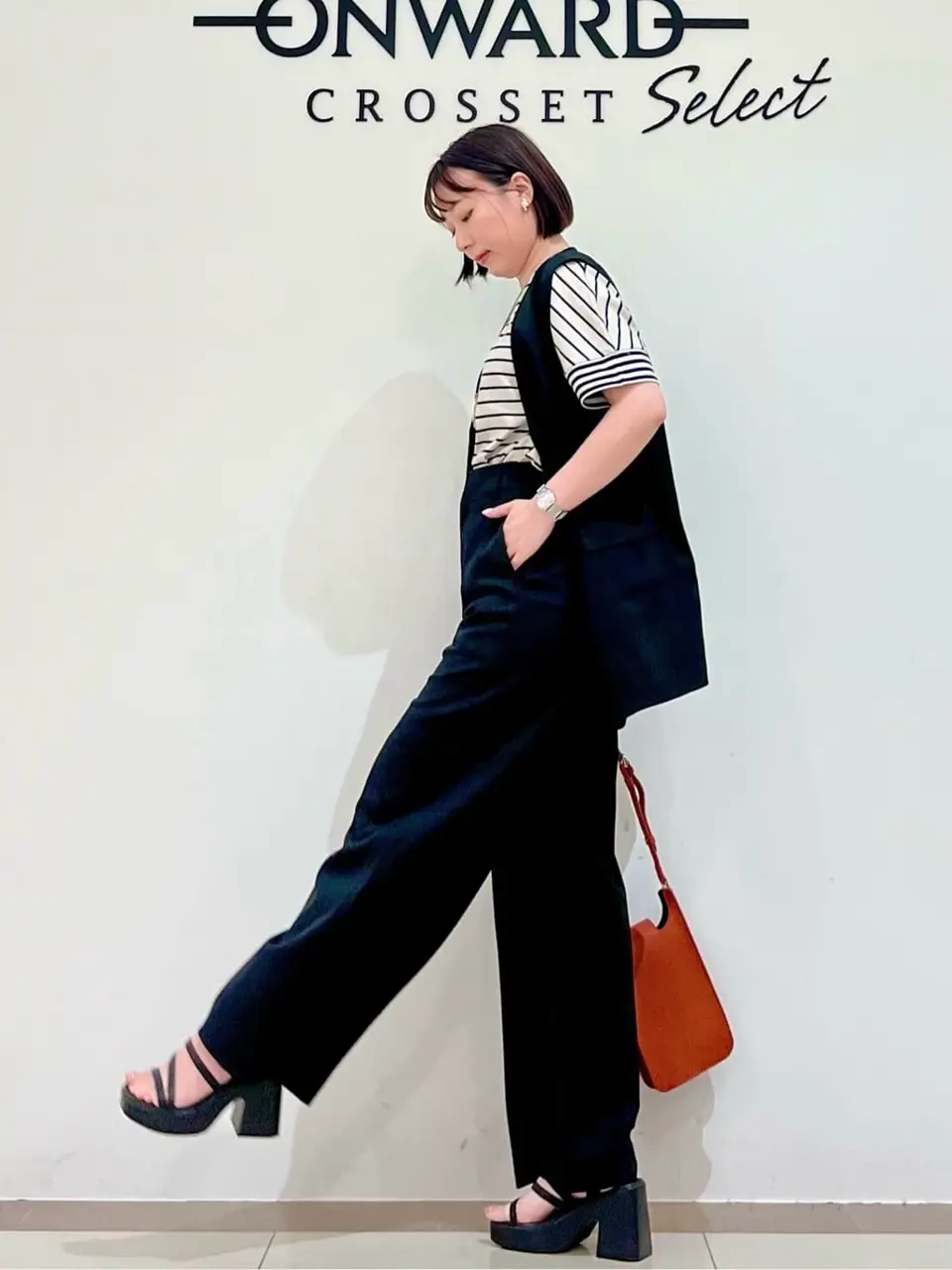 ONWARD CROSSET SELECT スタッフ コーディネート画像