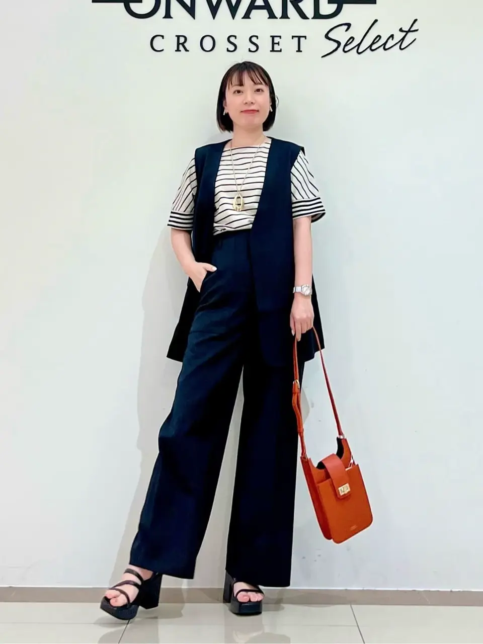 ONWARD CROSSET SELECT スタッフ コーディネート画像