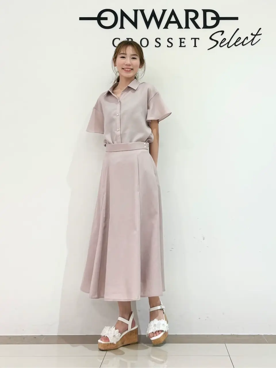 ONWARD CROSSET SELECT スタッフ コーディネート画像