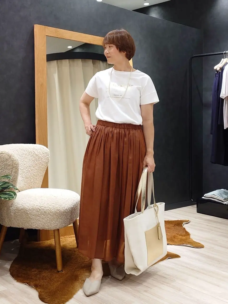 ONWARD CROSSET SELECT スタッフ コーディネート画像