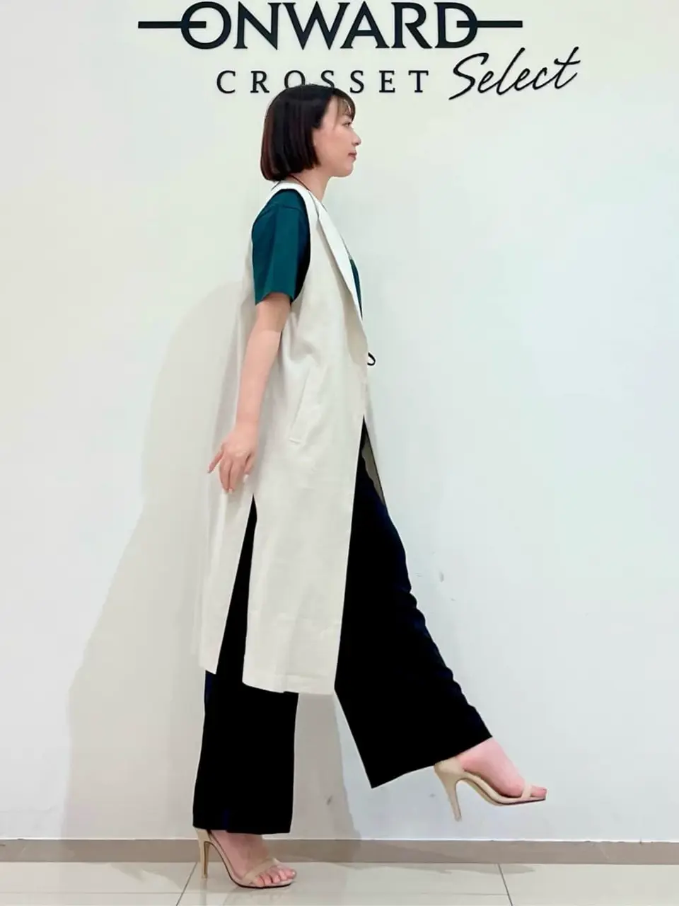 ONWARD CROSSET SELECT スタッフ コーディネート画像