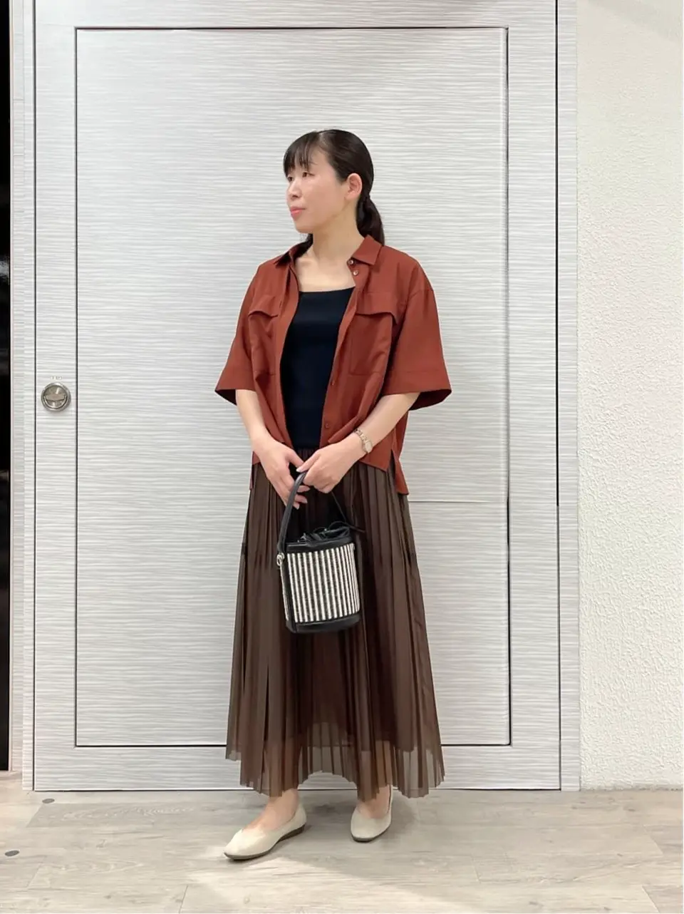 ONWARD CROSSET SELECT 大川 コーディネート画像