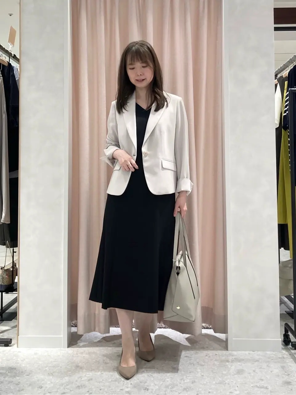 ONWARD CROSSET SELECT 檀 コーディネート画像