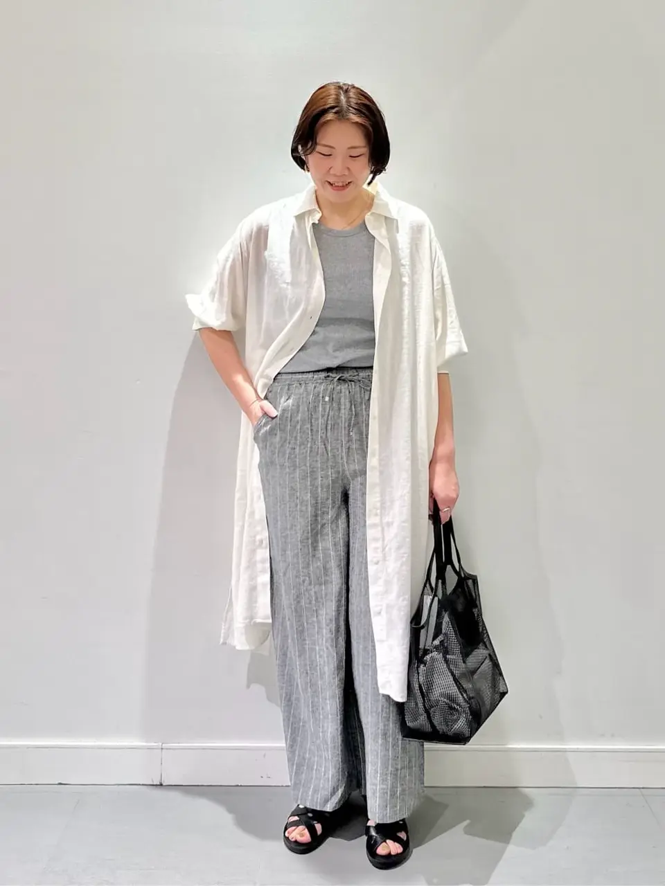 ONWARD CROSSET SELECT 林 コーディネート画像