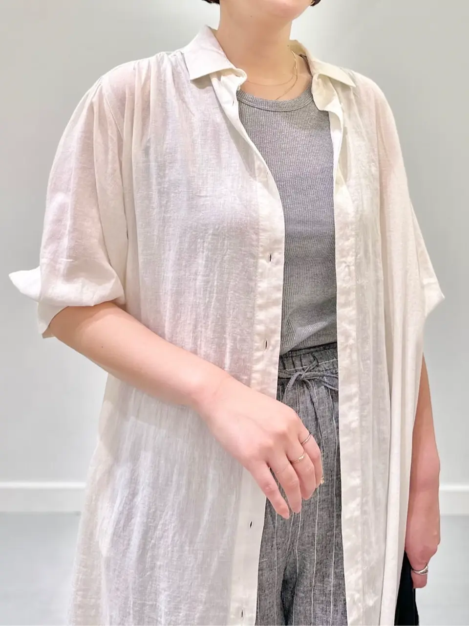 ONWARD CROSSET SELECT 林 コーディネート画像