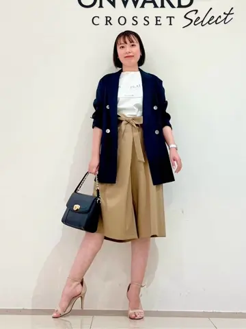 ONWARD CROSSET SELECT スタッフ コーディネート画像