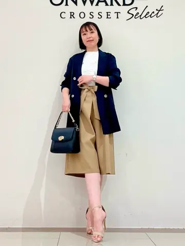 ONWARD CROSSET SELECT スタッフ コーディネート画像