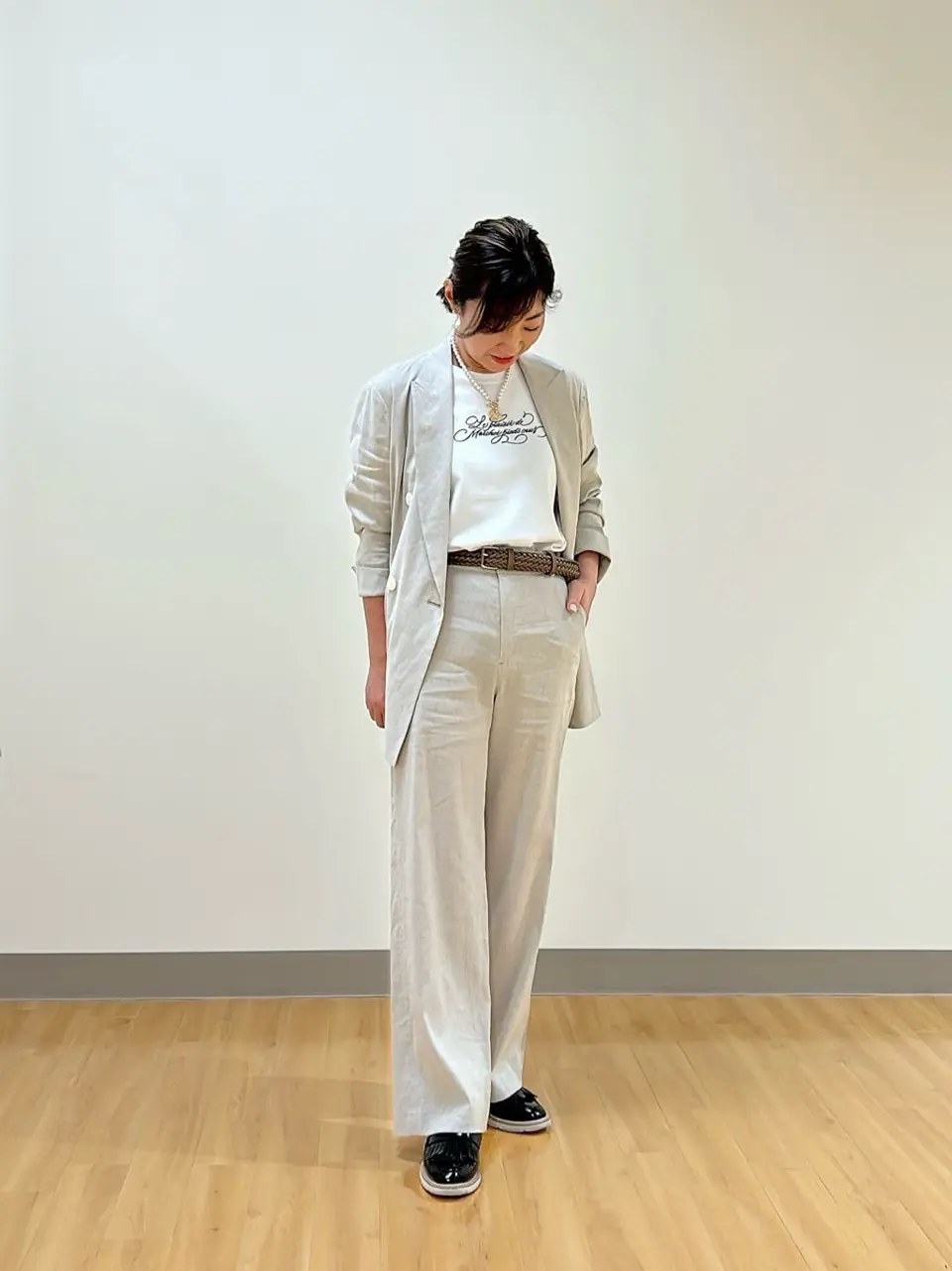 ONWARD CROSSET SELECT TAKI コーディネート画像