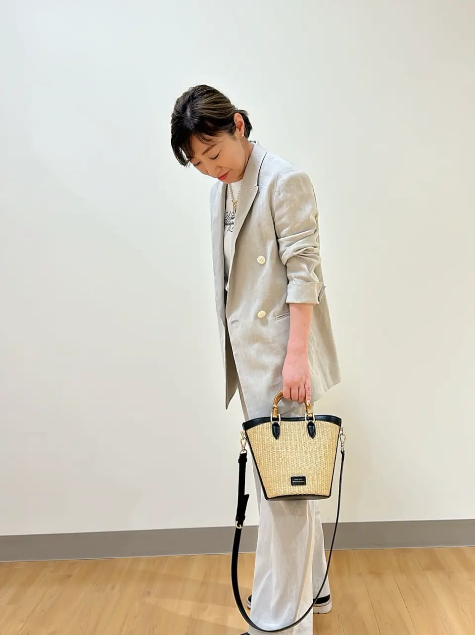 ONWARD CROSSET SELECT TAKI コーディネート画像