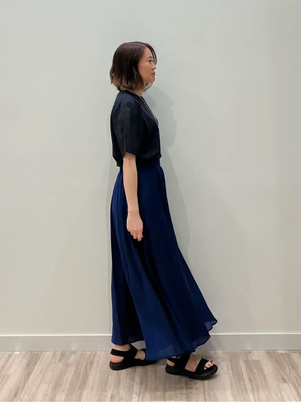 ONWARD CROSSET SELECT 林 コーディネート画像