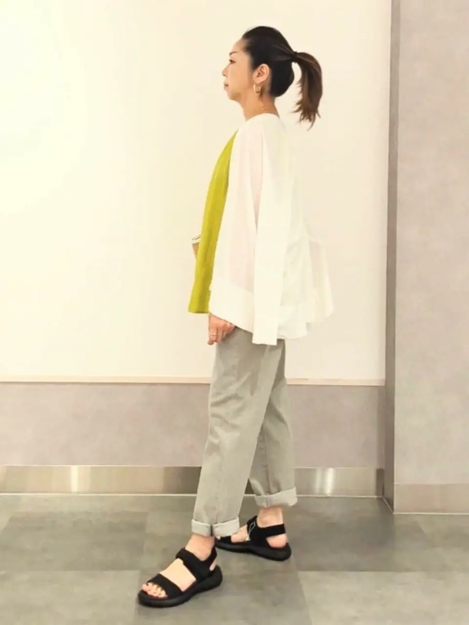 ONWARD CROSSET SELECT niwa コーディネート画像