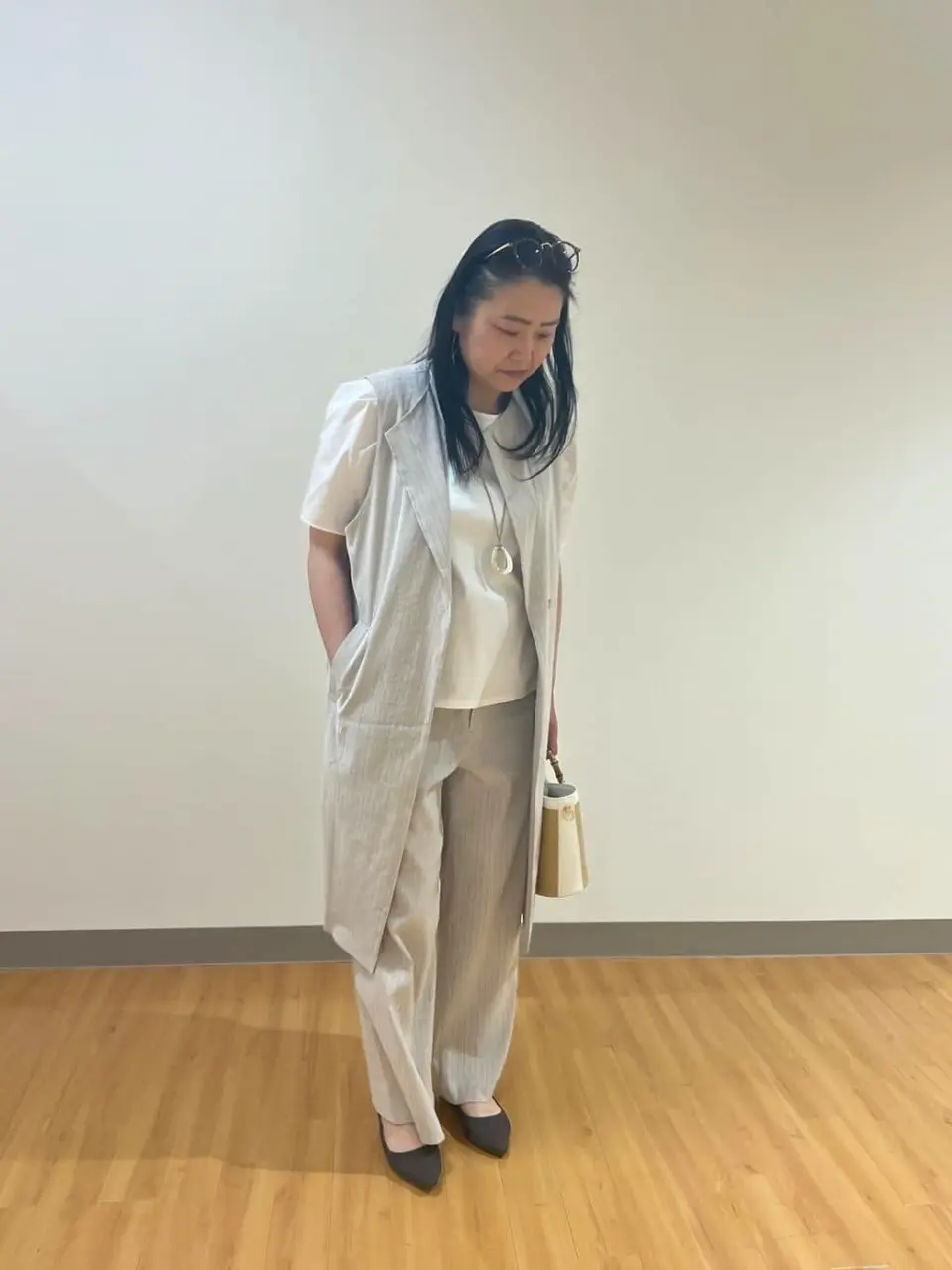 ONWARD CROSSET SELECT nori コーディネート画像