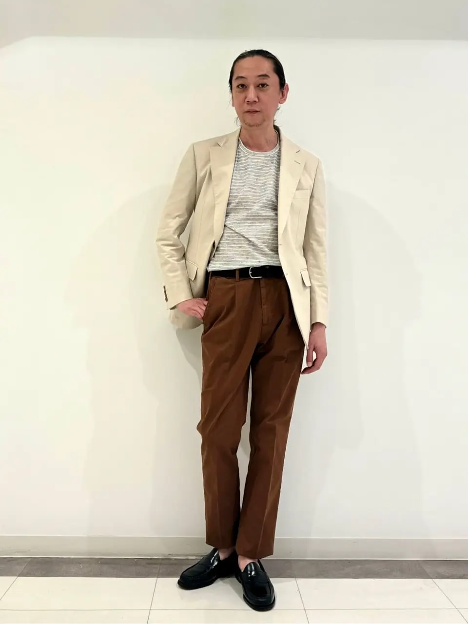 ONWARD CROSSET SELECT 石野 コーディネート画像